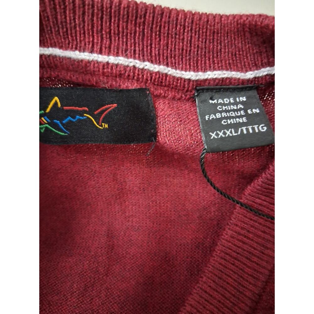 2 Greg Norman Shark Sweater Vests ThermoLite Eco Mode Mens Size XXXL 3X New NWT - Picture 7 of 16